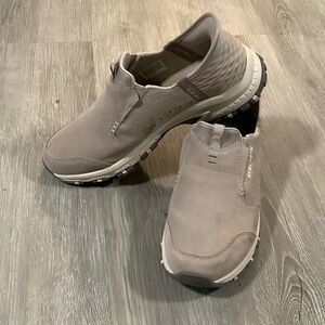 Skechers tan slip-ins hands free trail shoes